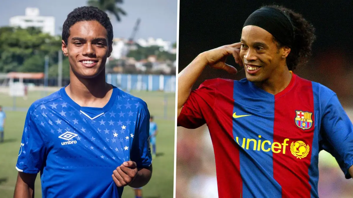 Joao Mendes, le fils de Ronaldinho, va signer au FC Barcelone !