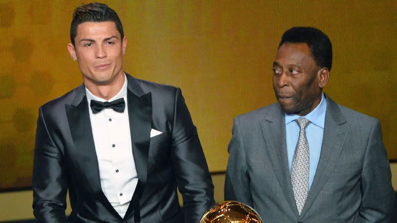 L'hommage de Cristiano Ronaldo à Pelé